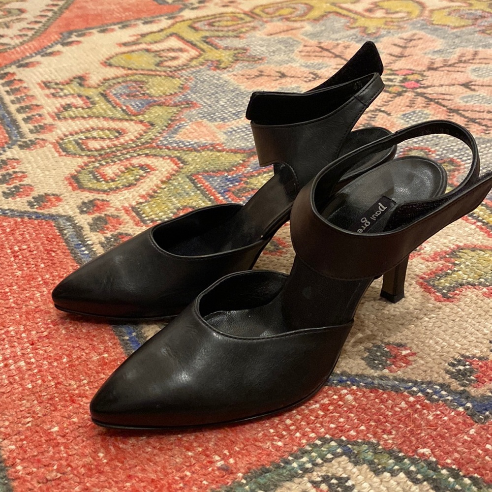 Paul Green Nicolette Black heels. Never worn 6.5-7